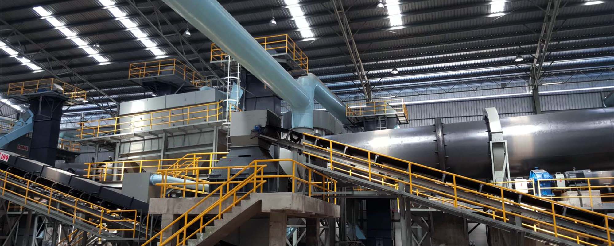 Fertilizer equipment production line