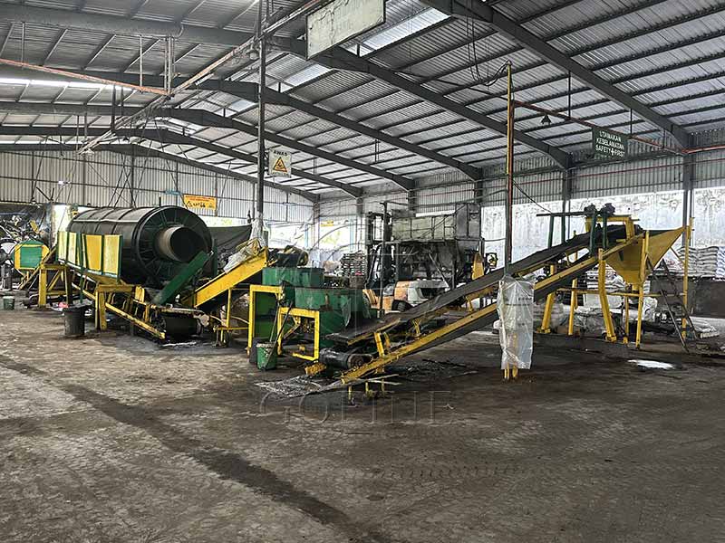 Africa organic fertilizer production line factory 2