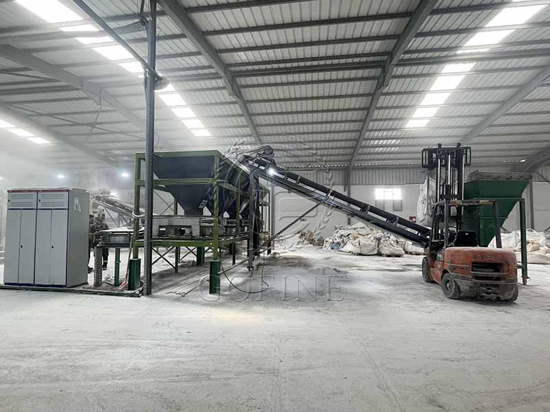 Algeria fertilizer plant equipment site