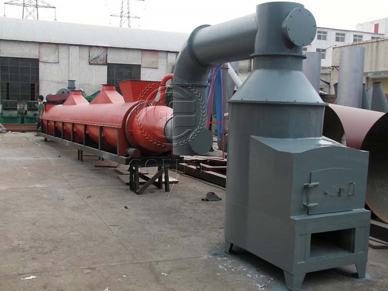 Unique organic fertilizer drum dryer for sale