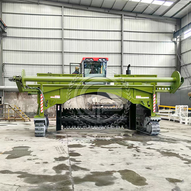 Crawler Film Rolling&Compost Turner