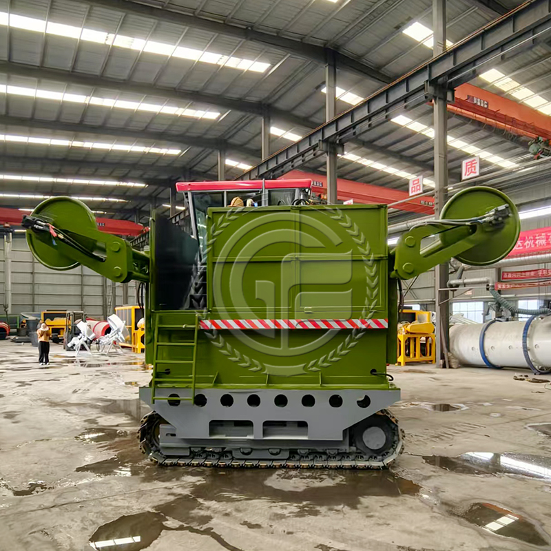 Crawler Film Rolling&Compost Turner