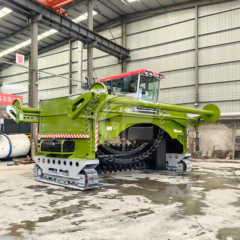 Crawler Film Rolling&Compost Turner