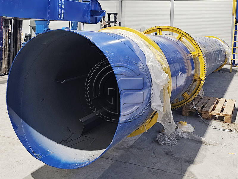 High efficiency energy saving and environmental protection organic fertiliser drum dryer solution