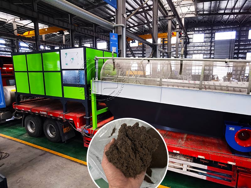 Intelligently controlled sheep manure fermentation tank