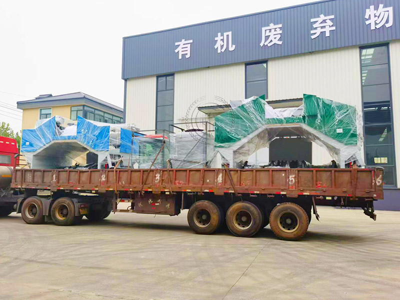 Setting off for Kazakhstan! Manure turning machine helps Central Asia